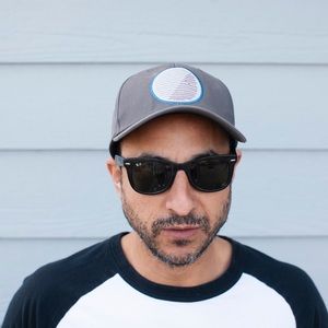 COPY - Patagonia grey hat with cool graphic design